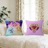 LoliRock Cartoon Anime  Maple Design Cushion Cover Happy Autumn Harvest decor Holiday Decorati Pillow Cover