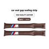 For BMW Car Seat Gap Filler Soft Leather Leak Pads Plug Leak Proof Strip Auto Accessories Performance X1 X3 X5 E39 E46 E90 F20