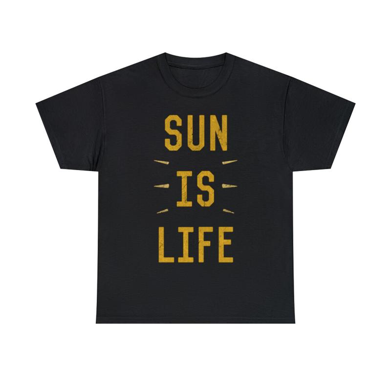 Sun Is Life Beach T Shirt S 5Xl