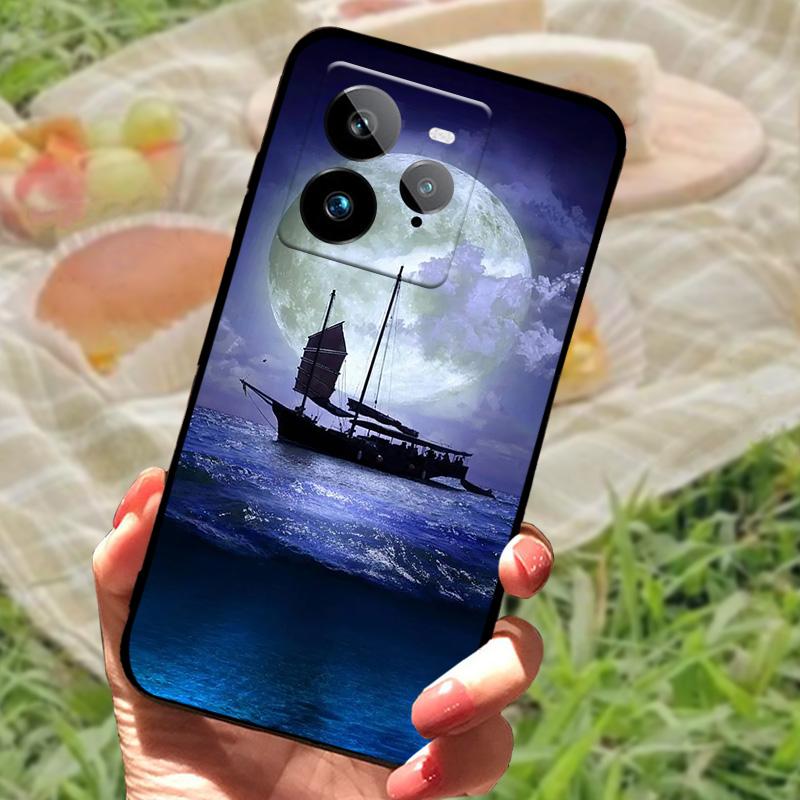 Чехол для Realme GT7 Pro Модный Цветной Печать ТПУ Силикон Мягкая Защитная Крышка Телефона Для Realme GT7 Pro Ударопрочный Задний Корпус Телефона