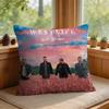 Cool WWestlife Band Cushion Cover Square Short Plush Pillow Case Living Room Sofa Home Decor Funda X