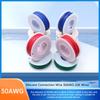 Комплект гибкого силиконового монтажного провода 30 AWG, 5/6 цветов, многожильный, луженая медь, для электро-DIY / Аксессуар для автомобильных инструментов