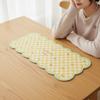 Gingham Mouse Pad Cute Table Blotter Table Cushion Desk Mat  Students