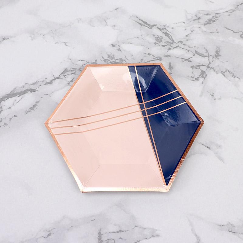 Одноразовая посуда из золотой фольги и мрамора, бумажные тарелки для вечеринок, стаканчики, сувениры на вечеринку в честь рождения ребенка, бумажные трубочки для питья, принадлежности для свадебной вечеринки