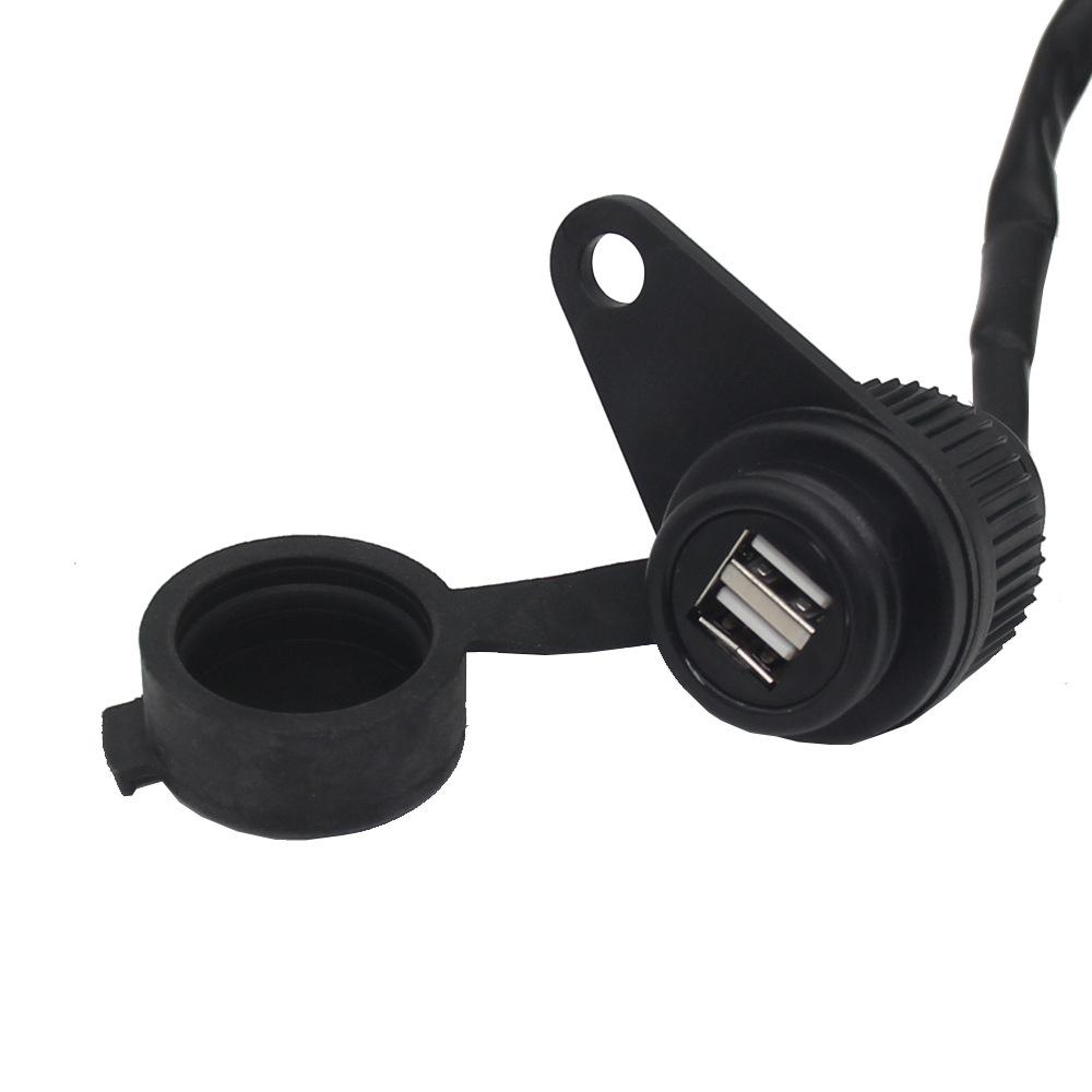 Двойной USB-адаптер для зарядного устройства для YAMAHA MT09 2018-2021 MT-09 SP XSR900 Tracer 900 MT07 XSR700