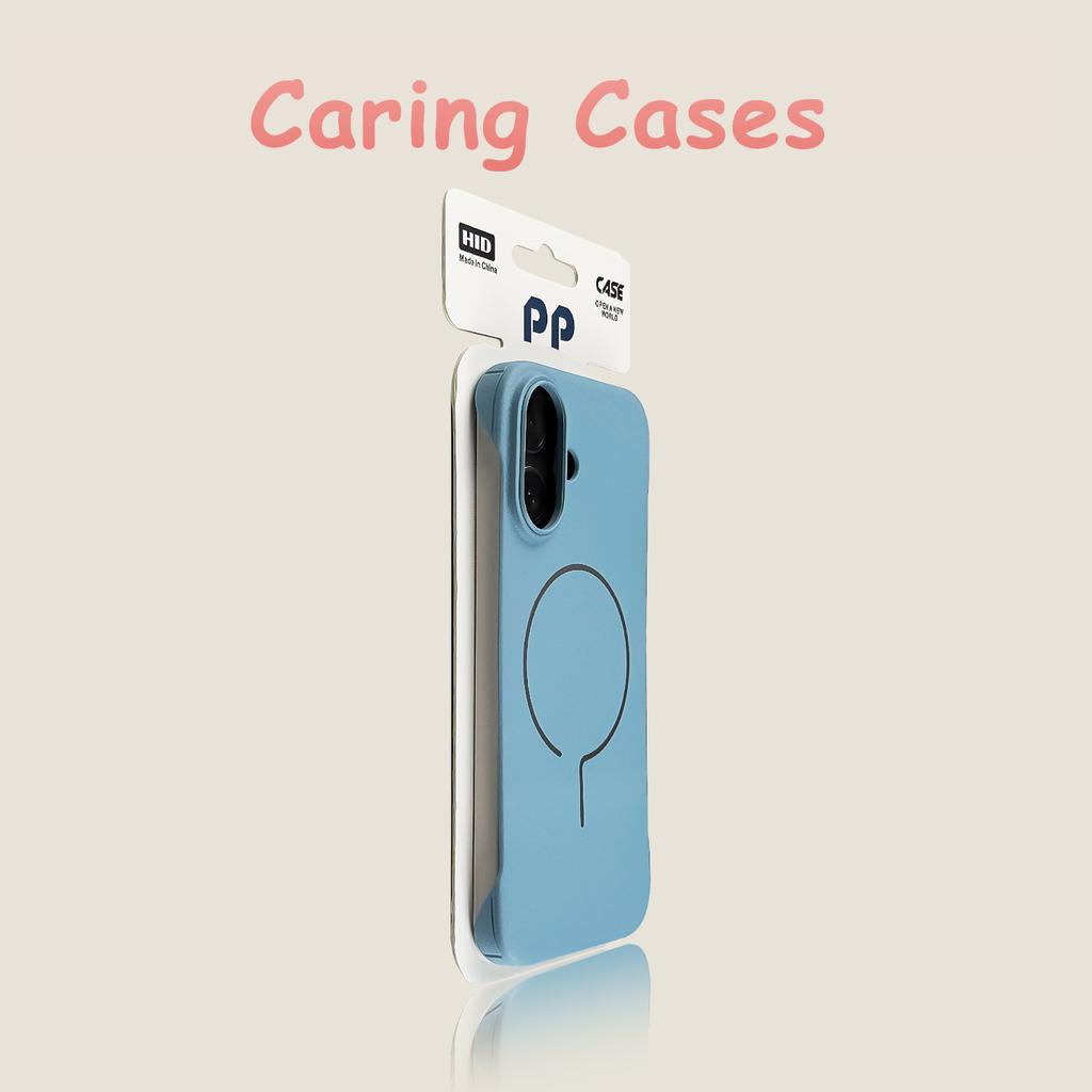 For iPhone 16 Pro Max Case Black Magnetic Question Mark Frameless Hard Case Protective Design Compatible with iPhone 15 14