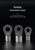 Brass Purple Copper Plated Silver OT6-6 Copper Lug, 1000 pcs Cold Press Bare Terminal Wire Lug