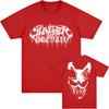 Белая маска с логотипом Графические футболки SLAUGHTER TO PREVAIL Футболки рок-группы Хип-хоп Унисекс Уличная одежда Хлопок Короткий рукав Мужская футболка