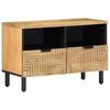 TV Stand in Brown 70 x 33 x 46 cm Solid Mango Wood