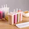 4-Link Old Popsicle Mold With Lid Home Made Homemade Mung Bean Popsicle Homemade Ice Cream Frozen Ice Cream Molds