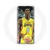 Чехол для Samsung Galaxy A10 Kobe Bryant Dunk Lakers 8 NBA Черный