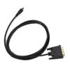DOONJIEY 0.3/1/1.8m Gold HDMI-compatible to DVI Plated Micro 24+1Pin Adapter Cable for HDTV
