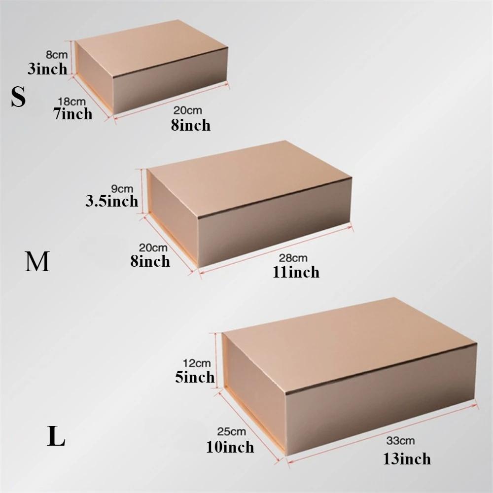 Однотонная подарочная коробка с сюрпризом ко Дню святого Валентина, магнитная подарочная упаковочная коробка, праздничные принадлежности, Caja De Regalo Para San Valentin