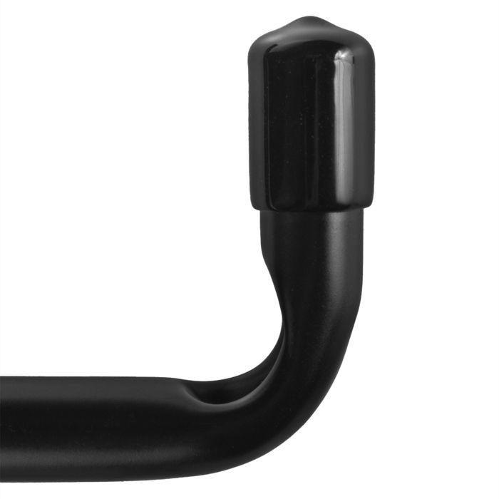 Supports muraux - MACLEAN - MC-488 - Acier - Charge max. 22kg/support - Noir