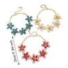 Floral Jewelry Dripping Flower Bracelet Fashion Hand Chain  Summer Vacation Style