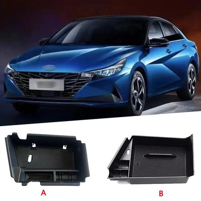 Для Hyundai Elantra Avante i30 Sedan CN7 2022, центральный подлокотник, ящик для хранения, органайзер для центральной консоли, лоток, автоаксессуары
