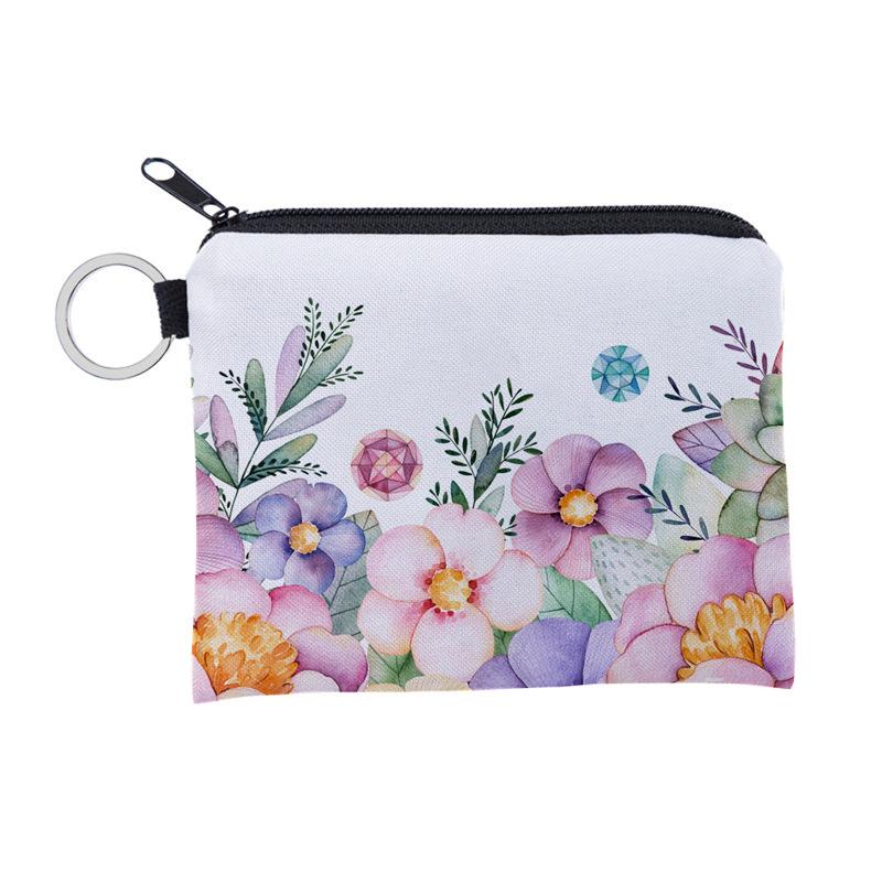 Кошелек для монет и карточек из альпаки с защитой от брызг