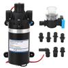 160PSI High Pressure Diaphragm Pump Water Booster Pump 5.1LPM 3 Meter Discharge Lift DC12V