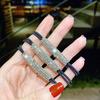 3 шт., блестящая веревка для волос с инкрустацией стразами, двухслойная высокоэластичная простая резинка для волос, держатель для хвоста для девочек, аксессуары для волос