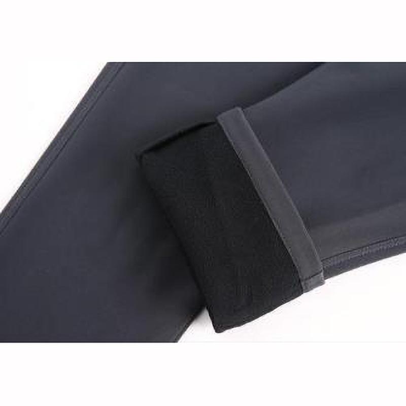 Мужские зимние повседневные брюки карго для работы на открытом воздухе, водонепроницаемые брюки с флисовой подкладкой, эластичные, для пеших прогулок, путешествий, рабочая одежда