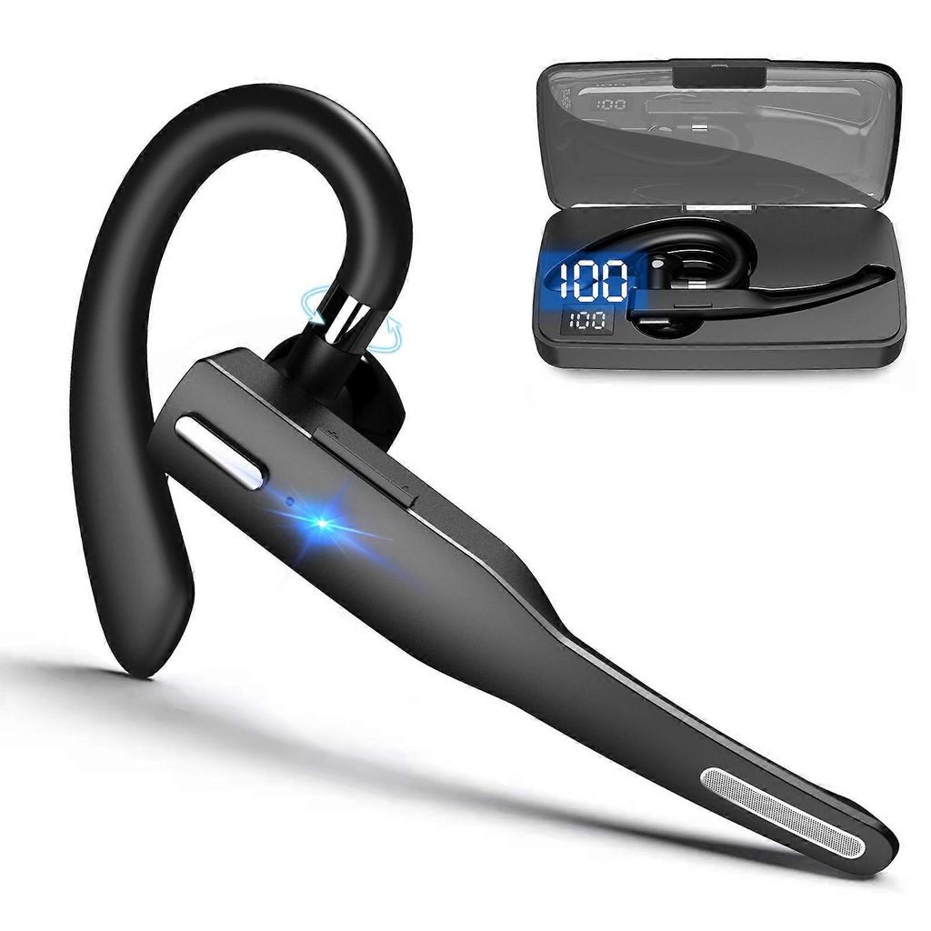 Wireless headphones with Bluetooth 5.3 support and noise cancellation for calls, ideal for sports and running