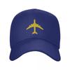 Airplane Baseball Cap Women Unisex Personalized Adjustable Adult Flight Pilot Aviation Aviator Dad Hat Outdoor Snapback Caps
