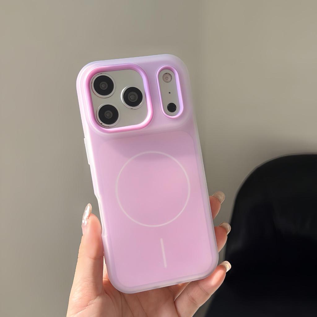 Двухцветный магнитный чехол для iPhone 17 Pro Max с защитой от падений
