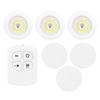 Remote Control LED Under Cabinet Light Dimmable COB Night Light for Kitchen Wardrobe Closet