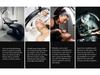 Светодиодная beauty-лампа в форме полумесяца U-образной формы, 24,5 дюйма, для наращивания ресниц и татуажа бровей - Теплый свет, Защита глаз