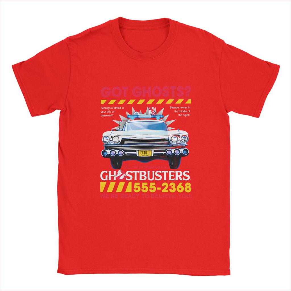 Ghostbusters Got Ghosts Ad Unisexs T Shirt Humorous Tee Shirt Short Sleeve Crew Neck TShirt Cotton New Arrival Clothing