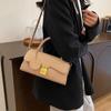 Women's Bags New Fashion Flap Underarm Bag Single Shoulder Crossbody Bag Ladies Small Square Purse and Handbags