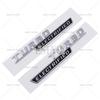 2 x Car Styling Turbo Electrified 3D ABS Adhesive Emblem Rear Fender Body Badge Auto Accessory for Mercedes Benz C300 E260 E300 BN5