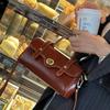 Портативная сумка-мессенджер из чистой коровьей кожи, женская универсальная кожаная сумка с широким плечевым ремнем, повседневная женская сумка из коровьей кожи