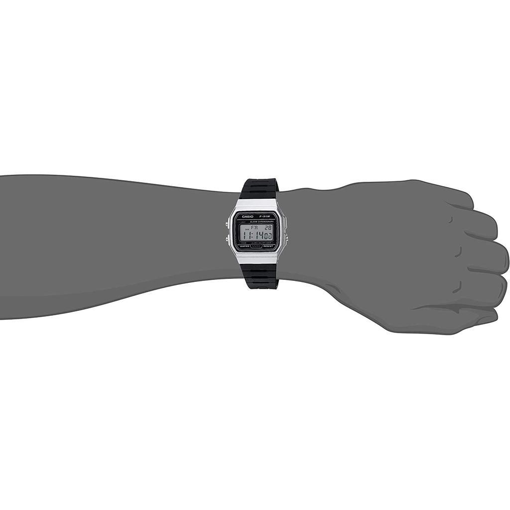 Casio Men's Unisex Quartz Watch F-91WM-7A Silver - Affordable Casio | Parallel Import