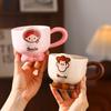 Disney Toy Story Ceramic Mug – Stylish New Cartoon Design; Cute Couple's Cup – Perfect As A Gift or Souvenir