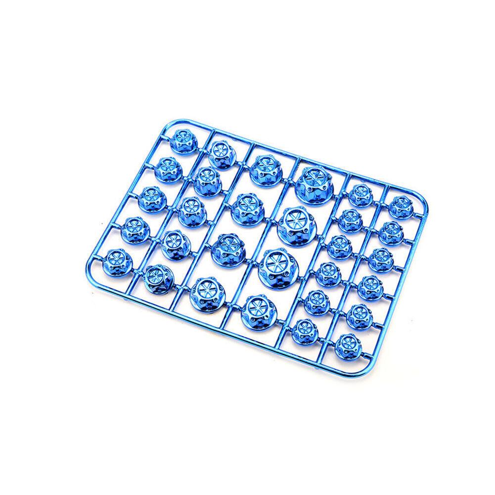 Universal Motorcycle Screw Cap Covers 30 Pieces Set for All Bike Models