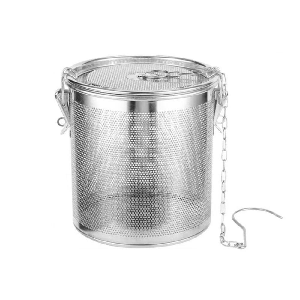 304 Stainless Steel Stew Seasoning Strainer Fine Mesh Spices Strainer Tea Ball Infuser Hot Pot