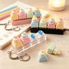 Mechanical Keycap Keyboard Clicker Toy Keyring Finger Press Keycap Keychain  Party Gift