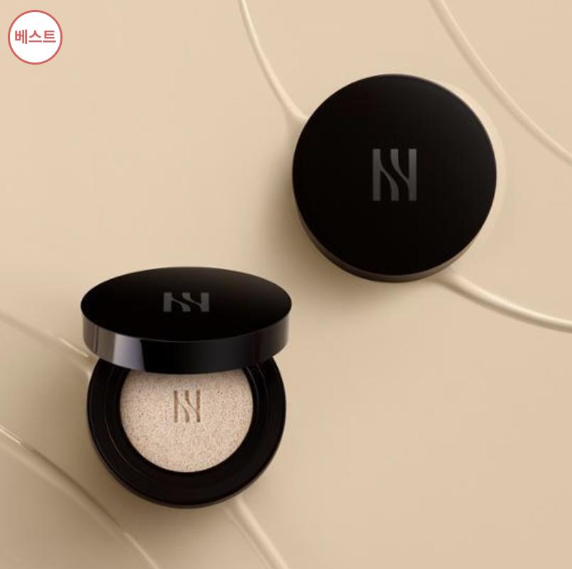 Hera ЧЕРНЫЙ КУШИОННЫЙ ТОНАЛЬНЫЙ ФУНКЦИОНАЛ SPF34/PA++ / Основной 15 г + Сменный блок 15 г