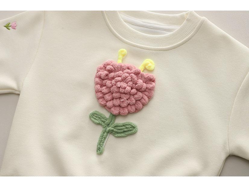 2024 Boys & Girls Street Style Sportswear: Spring/Autumn Sweatshirt Two-Piece Set