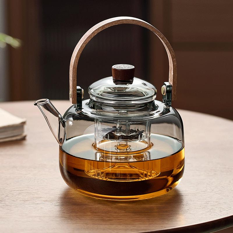 Стеклянный чайник и чайник Mingguang из боросиликатного стекла