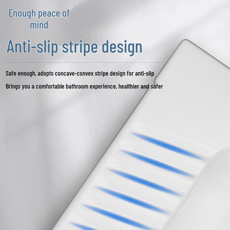 Junpan Унитаз-присядка с защитой от запаха и передним сливом