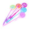LED Light Up Flashing Fairy Magic Wand Princess Lollipop Stick Girl Xmas Gift