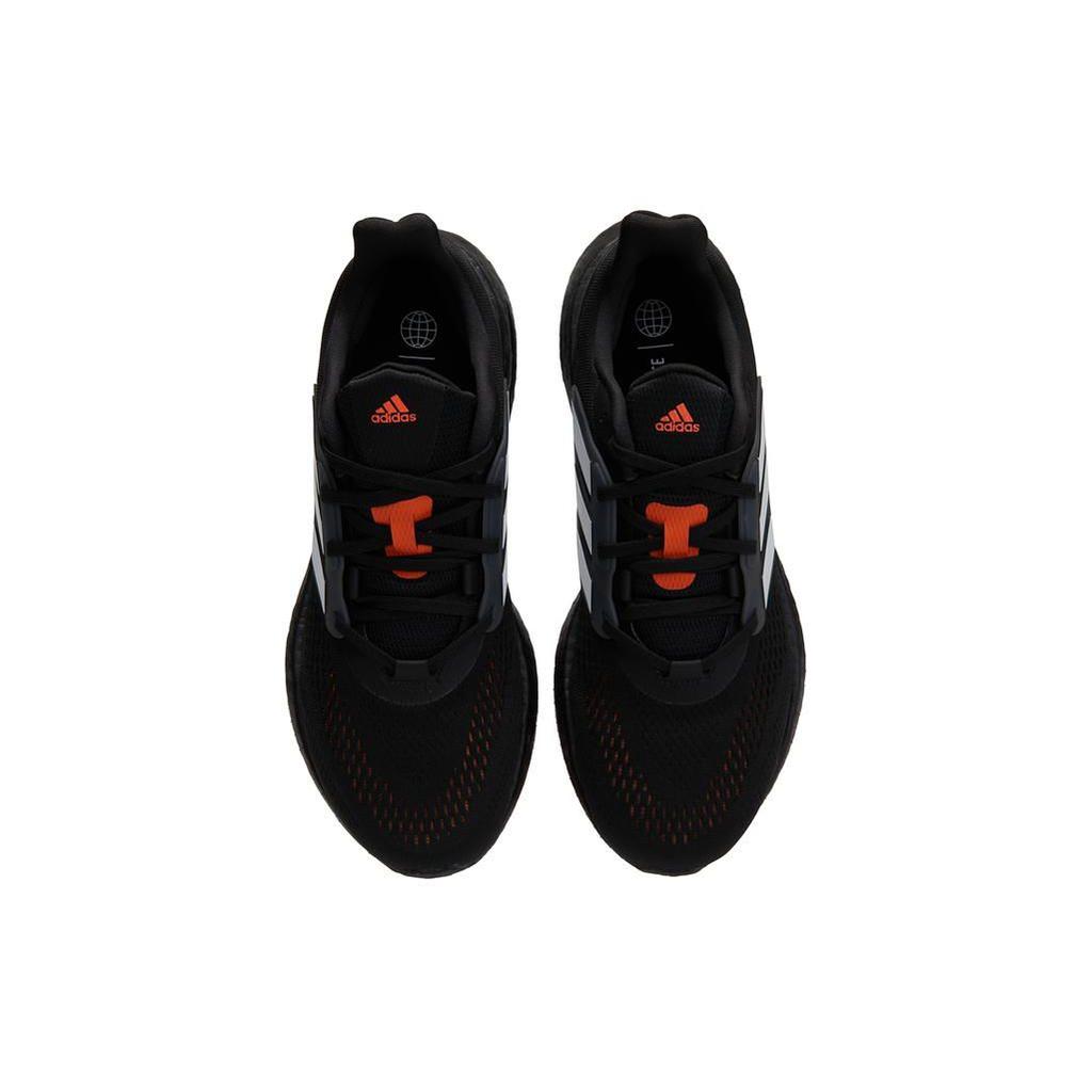 Adidas Pureboost 22 Толстая подошва Ткань Низкий верх Кроссовки для бега Мужские Кроссовки Черные HQ1455