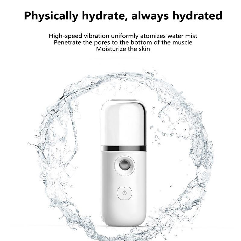 Портативный распылитель для лица. Инновация. Освежает и увлажняет. Улучшает рост ресниц. Высокоэффективное увлажнение ресниц. Необходимая вещь.