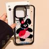 Чехол с кроликом для iPhone 11 12 13 iPhone 13 14 15 Pro 15 16 Pro Max Samsung A15 A16 A25 A26 A55 A56 S25 S24 S22 S23