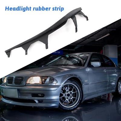 Для BMW E46 325i 2002-2005 Автомобильные передние верхние накладки на фары, молдинги, уплотнительная лента фары, прокладка 63126921859 63126921860