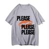 Unisex Cotton Summer Tees Please Please Please Song Tshirts Sabrina Carpenter Singer Graphic Teeshirt Lip Printing Top Unisex Tees