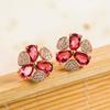 Sace Gems Серьги с ветряной мельницей из медного сплава, модные женские простые серьги с цирконом, ювелирные изделия