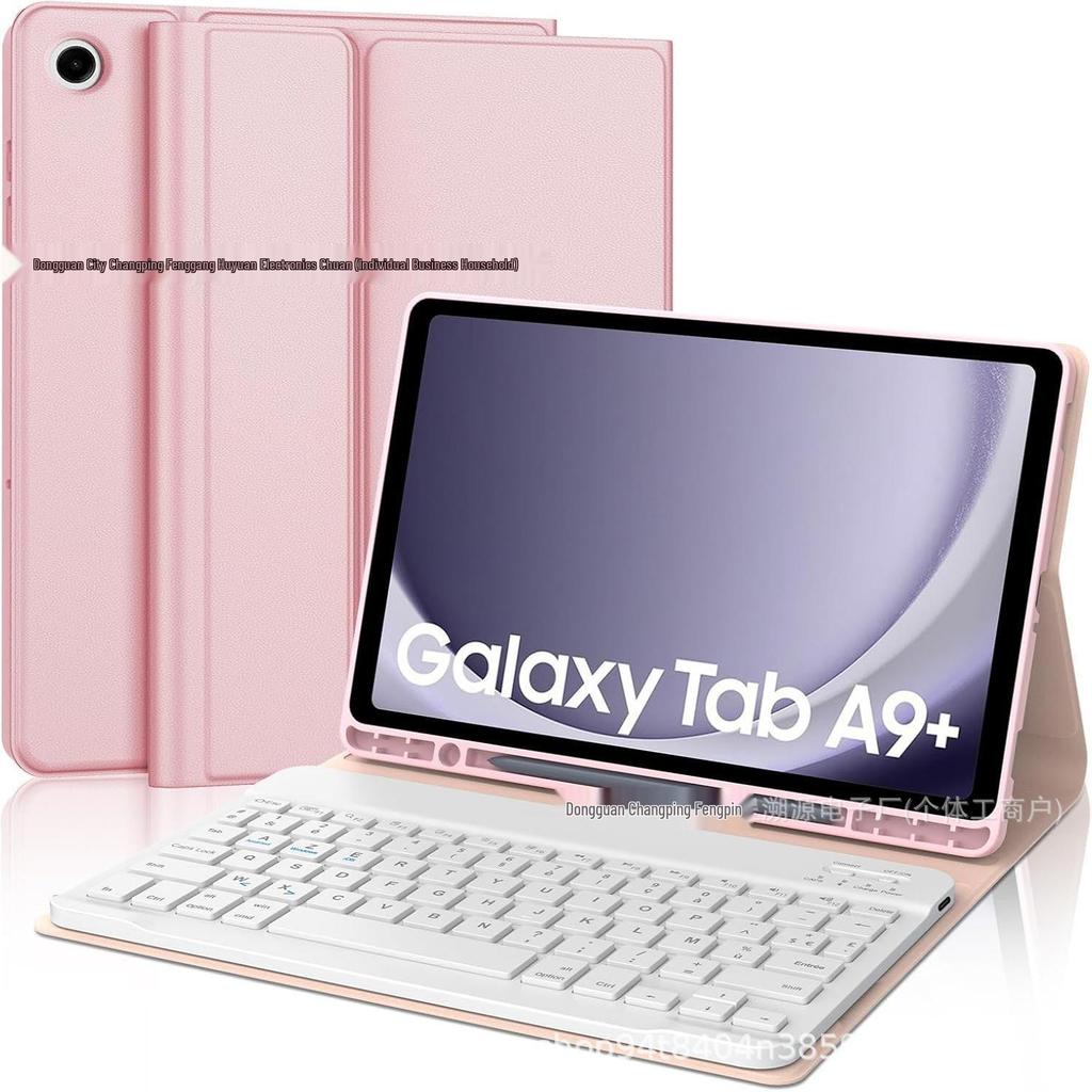 Samsung Galaxy Tab A9+ с чехлом-клавиатурой Bluetooth AZERTY, 11-дюймовый защитный чехол